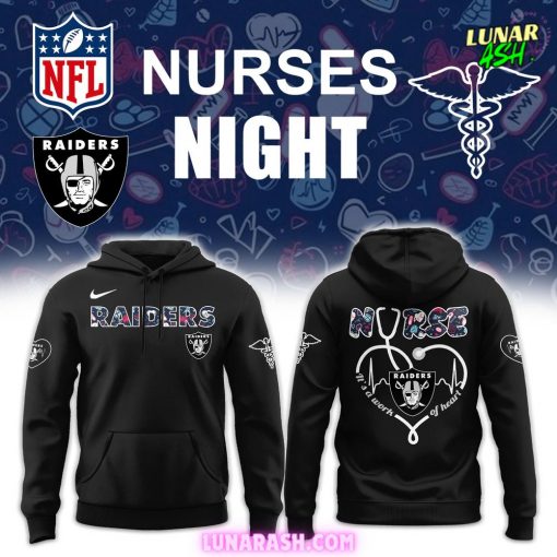 Las Vegas Raiders Nurses Night 2025 Special Hoodie