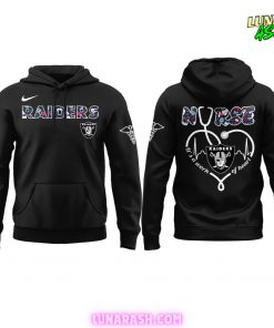 Las Vegas Raiders Nurses Night 2025 Special Hoodie 2