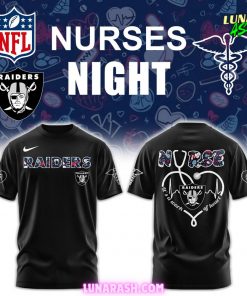 Las Vegas Raiders Nurses Night 2025 Special T-Shirt