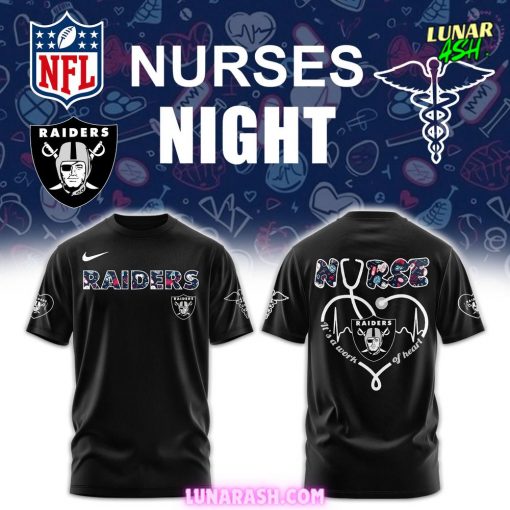 Las Vegas Raiders Nurses Night 2025 Special T-Shirt