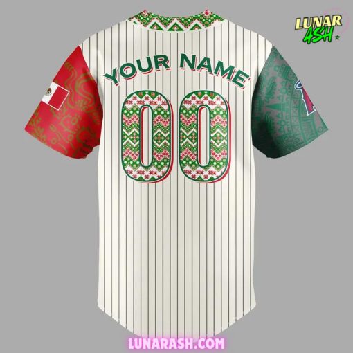 Los Angeles Angels Mexican Heritage Night 2025 Limited Jersey
