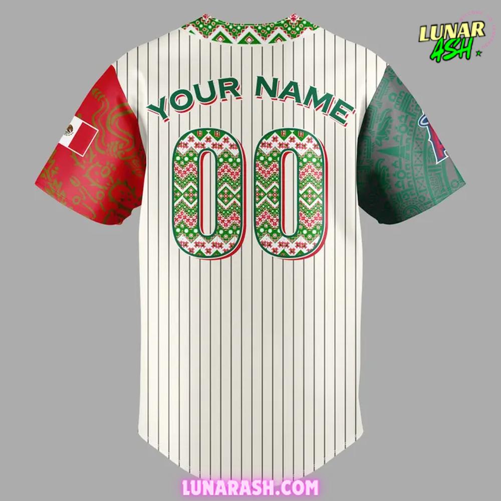 Los Angeles Angels Mexican Heritage Night 2025 Limited Jersey Los Angeles Angels Mexican Heritage Night 2025 Limited Jersey