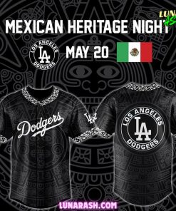 Los Angeles Dodgers 2025 Mexican Heritage Night Limited Edition Jersey