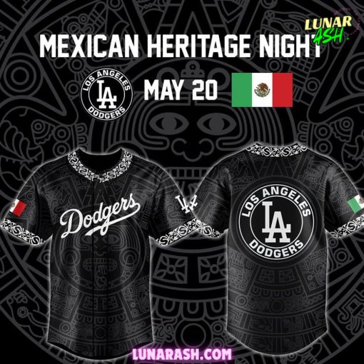 Los Angeles Dodgers 2025 Mexican Heritage Night Limited Edition Jersey