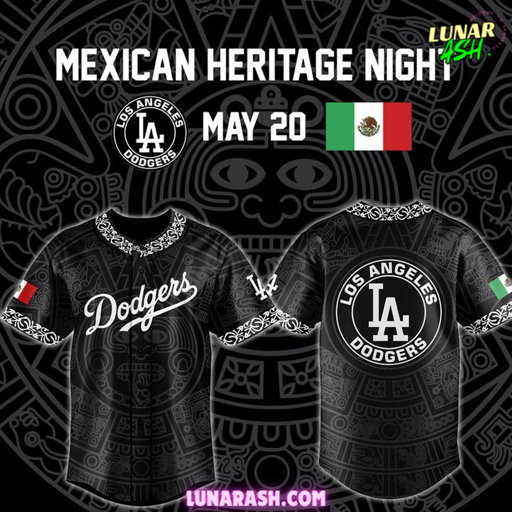 Los Angeles Dodgers 2025 Mexican Heritage Night Limited Edition Jersey Los Angeles Dodgers 2025 Mexican Heritage Night Limited Edition Jersey