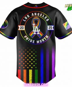 Los Angeles Dodgers 2025 Pride Month Special Baseball Jersey 3