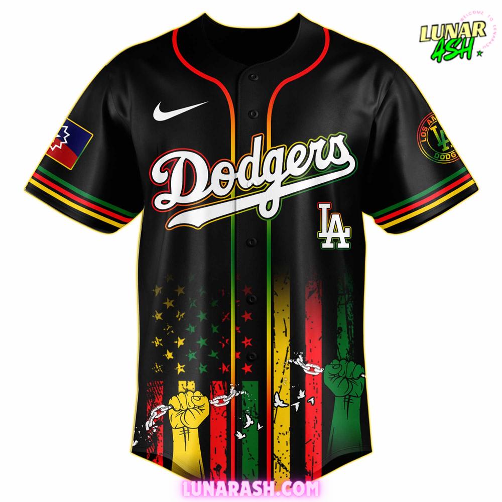 Los Angeles Dodgers Juneteenth Day 2025 Special Jersey Los Angeles Dodgers Juneteenth Day 2025 Special Jersey