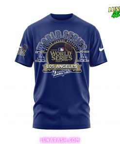 Los Angeles Dodgers Let’s Go Royal 2024 World Series Blue T-Shirt