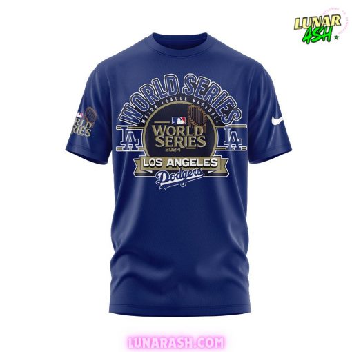 Los Angeles Dodgers Let’s Go Royal 2024 World Series Blue T-Shirt