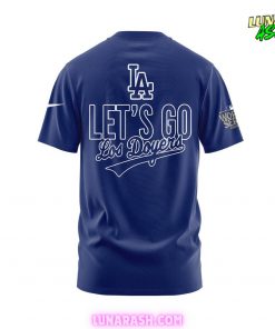 Los Angeles Dodgers Les't Go Royal 2024 World Series Blue T Shirt 3