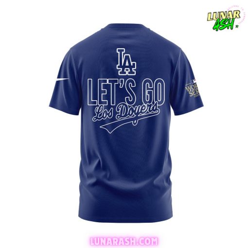 Los Angeles Dodgers Let’s Go Royal 2024 World Series Blue T-Shirt