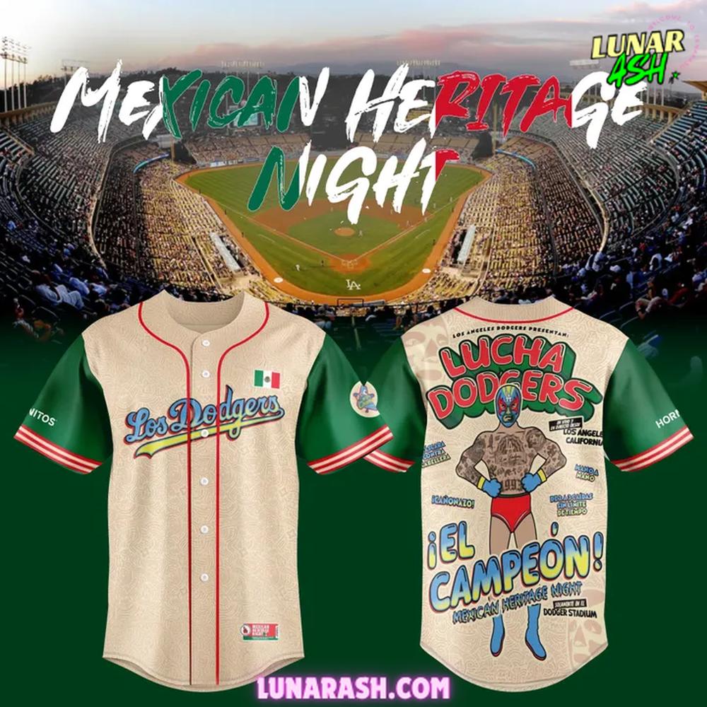 Los Angeles Dodgers Lucha Libre Heritage Special Baseball Jersey Los Angeles Dodgers Lucha Libre Heritage Special Baseball Jersey