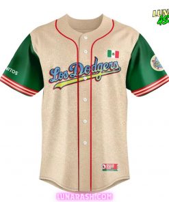 Los Angeles Dodgers Lucha Libre Heritage Special Baseball Jersey