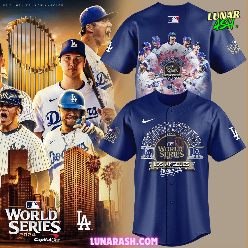 Los Angeles Dodgers Royal 2024 World Series Blue Baseball Jersey Los Angeles Dodgers Royal 2024 World Series Blue Baseball Jersey