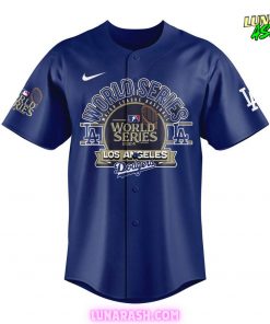 Los Angeles Dodgers Royal 2024 World Series Blue Baseball Jersey 2