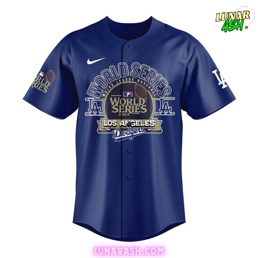 Los Angeles Dodgers Royal 2024 World Series Blue Baseball Jersey Los Angeles Dodgers Royal 2024 World Series Blue Baseball Jersey