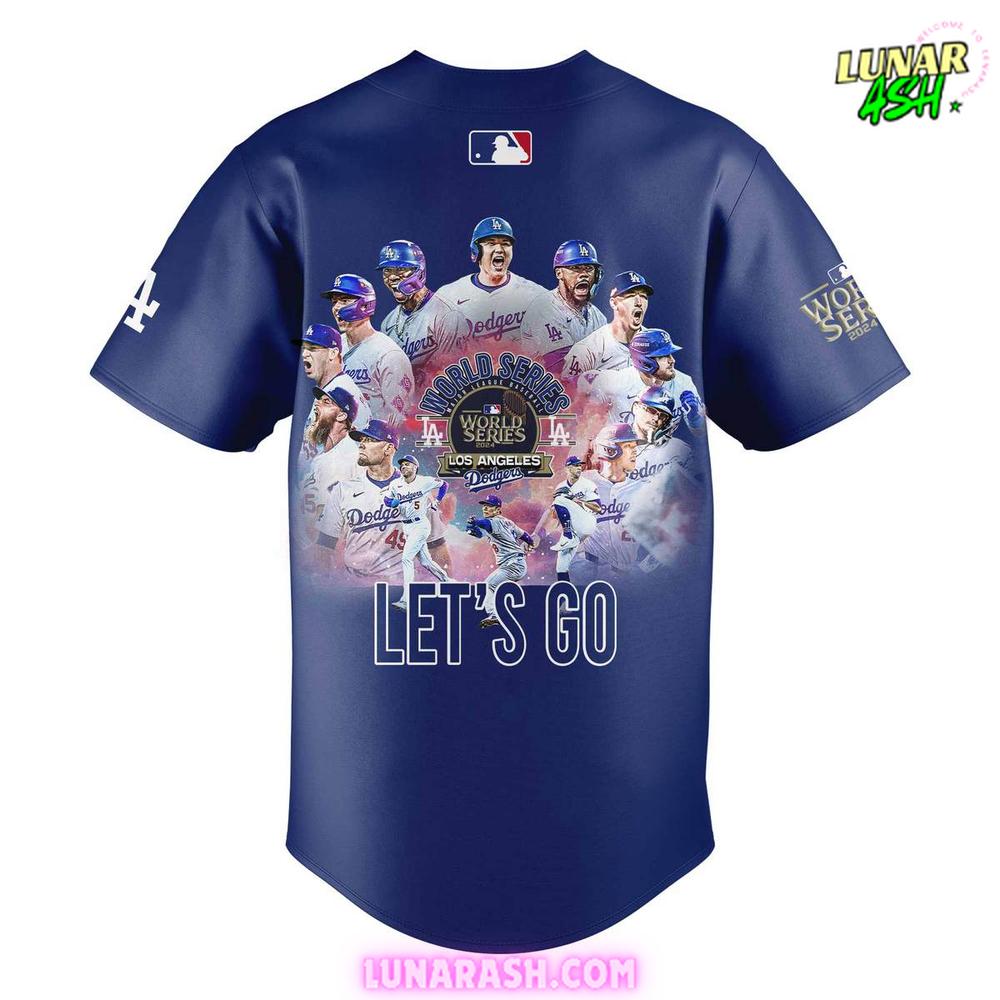 Los Angeles Dodgers Royal 2024 World Series Blue Baseball Jersey Los Angeles Dodgers Royal 2024 World Series Blue Baseball Jersey