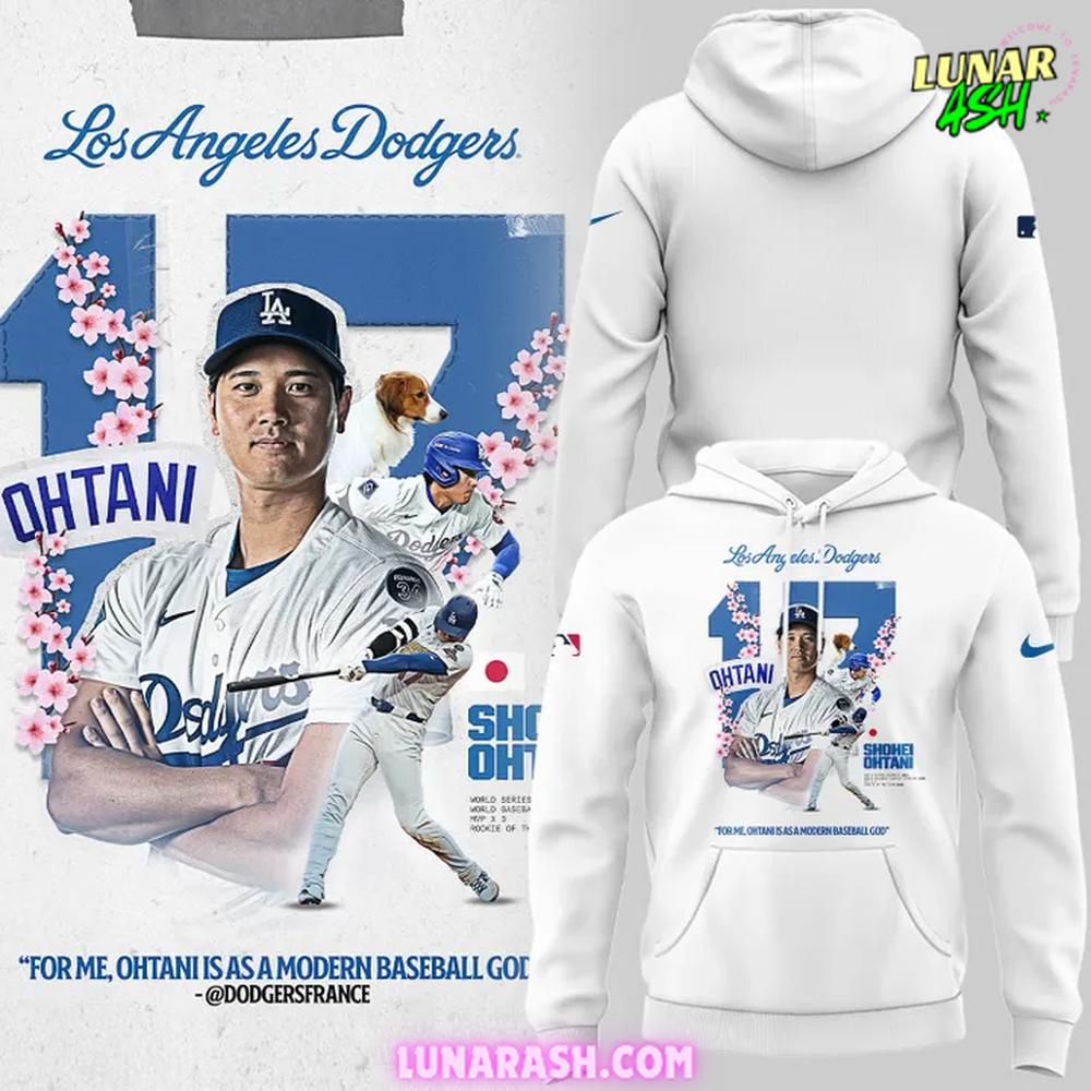 Los Angeles Dodgers Shohei Ohtani Sakura Limited Edition Hoodie Los Angeles Dodgers Shohei Ohtani Sakura Limited Edition Hoodie
