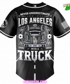 Los Angeles Dodgers Truck Driver Appreciation Week Baseball Jersey 3