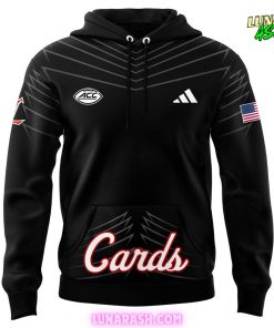 Louisville Cardinals ACC 2024 Black Hoodie 2