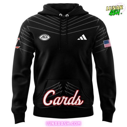 Louisville Cardinals ACC 2024 Black Hoodie