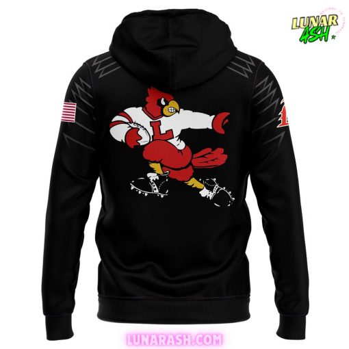 Louisville Cardinals ACC 2024 Black Hoodie