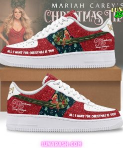 Mariah Carey “All I Want for Christmas Is You” Nike Air Force 1