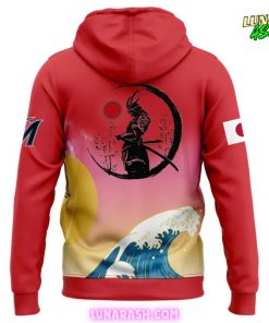 Miami Marlins Sakura Samurai Collection Special Hoodie 3