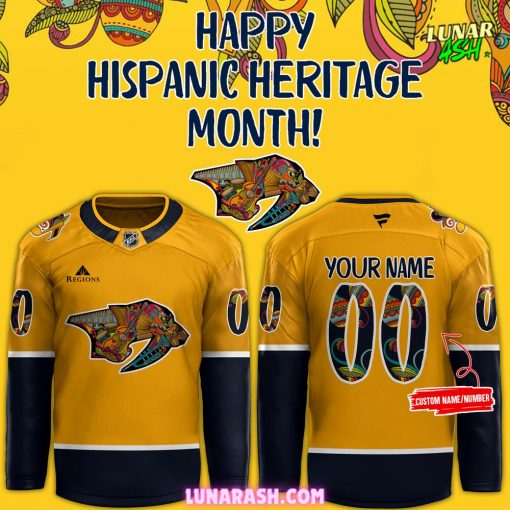 Nashville Predators x Hispanic Music Heritage Night 2024 Special Hockey Jersey
