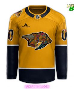 Nashville Predators x Hispanic Music Heritage Night 2024 Special Hockey Jersey 2