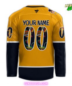 Nashville Predators x Hispanic Music Heritage Night 2024 Special Hockey Jersey 3