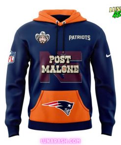 New England Patriots x Post Malone 2025 Special Hoodie