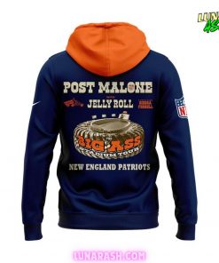 New England Patriots x Post Malone 2025 Special Hoodie 3