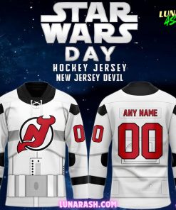 New Jersey Devils x 2025 Star Wars Day Limited Edition Hockey Jersey