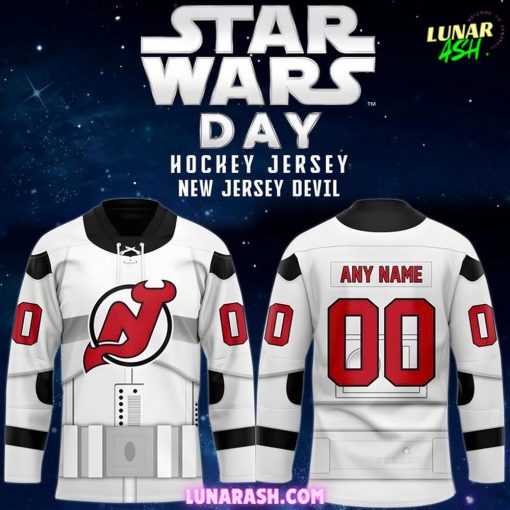 New Jersey Devils x 2025 Star Wars Day Limited Edition Hockey Jersey