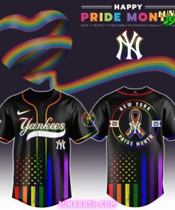 New York Yankees MLB x LGBTQ Pride Month 2025 Special Jersey