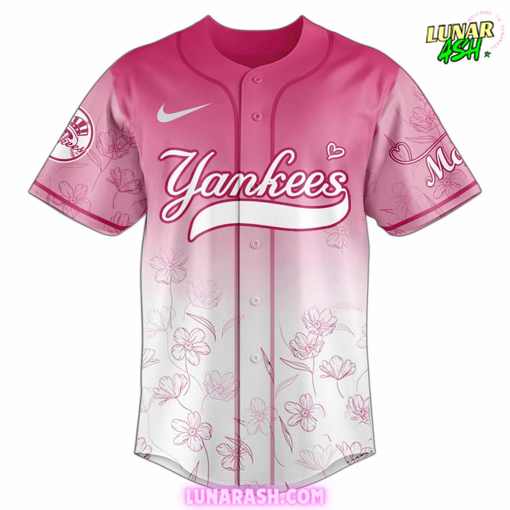 New York Yankees MLB x 2025 Happy Mother’s Day Special Jersey New York Yankees MLB x 2025 Happy Mother’s Day Special Jersey