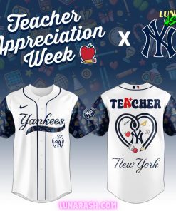 New York Yankees Teacher Appreciation Week 2025 Special Baseball Jersey
