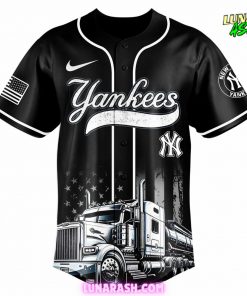 New York Yankees Truck Driver Appreciation Week Baseball Jersey