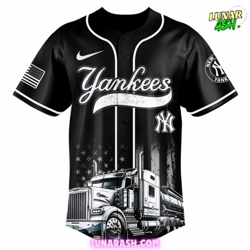 New York Yankees Truck Driver Appreciation Week Baseball Jersey