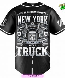New York Yankees Truck Driver Appreciation Week Baseball Jersey 3