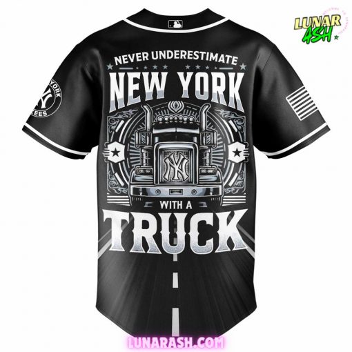 New York Yankees Truck Driver Appreciation Week Baseball Jersey