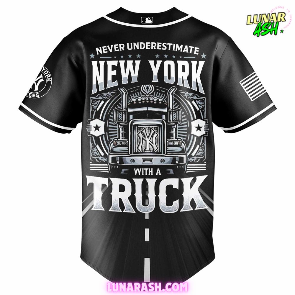 New York Yankees Truck Driver Appreciation Week Baseball Jersey New York Yankees Truck Driver Appreciation Week Baseball Jersey