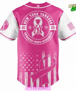 New York Yankees x Pink Out The Park 2025 Special Baseball Jersey 3