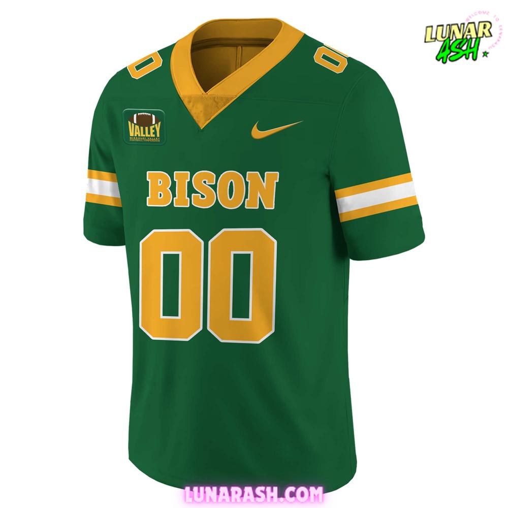North Dakota State Bison Uniform 2024–25 Football Jersey North Dakota State Bison Uniform 2024–25 Football Jersey