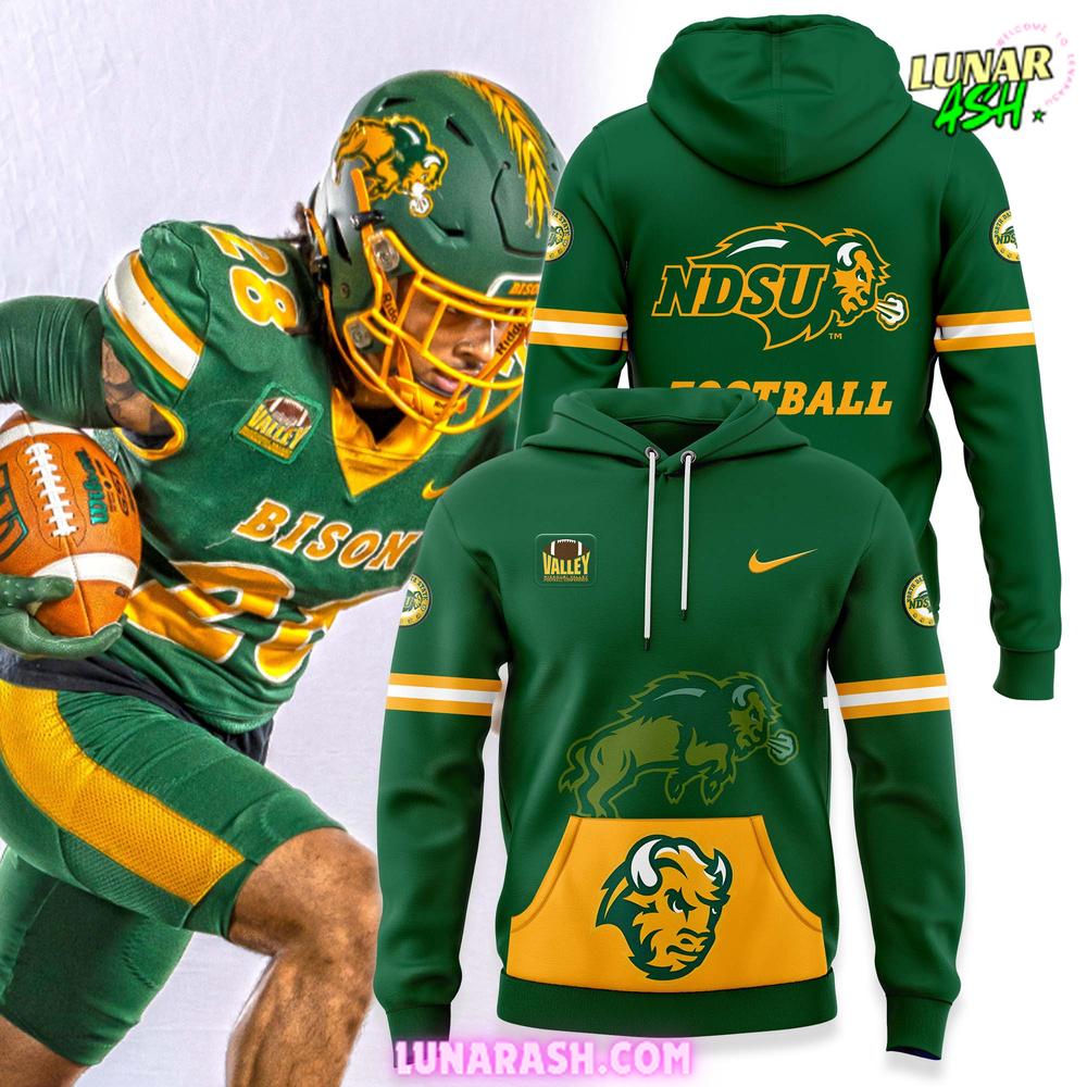 North Dakota State Bison Uniform 2024-25 Hoodie North Dakota State Bison Uniform 2024-25 Hoodie