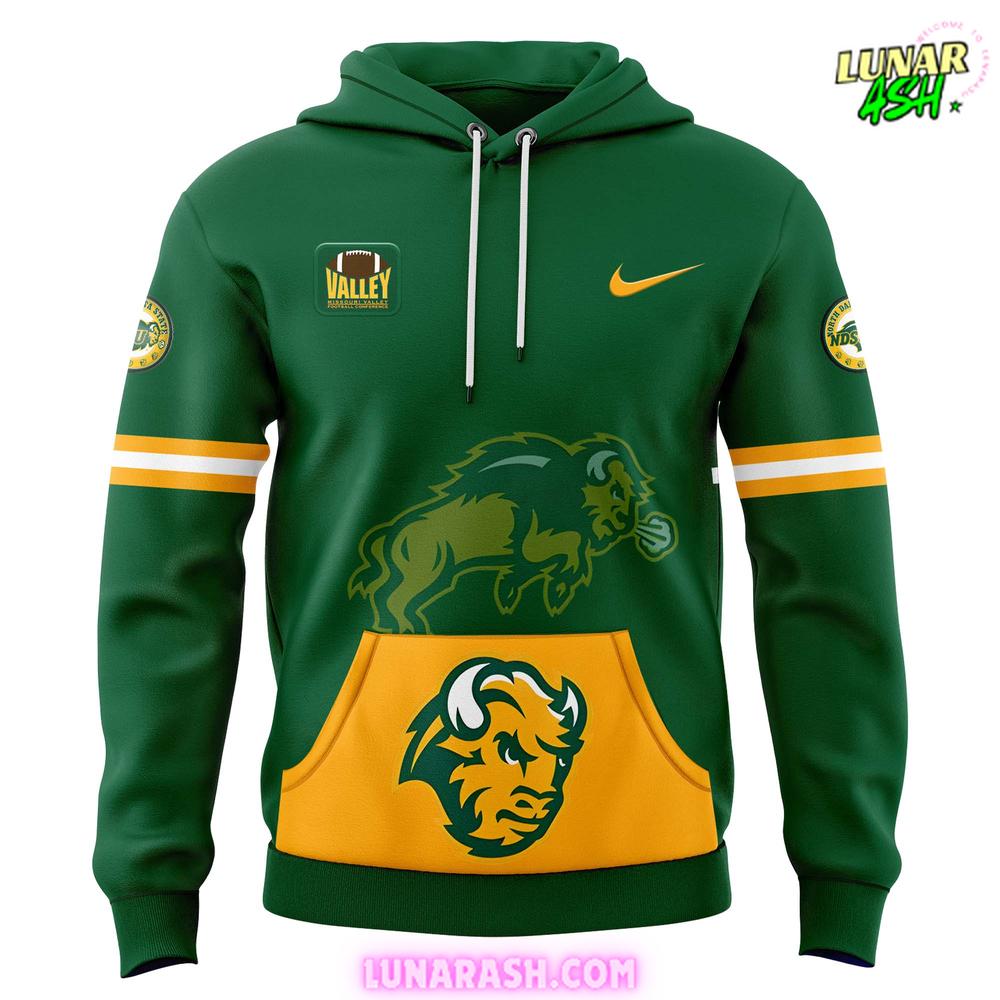 North Dakota State Bison Uniform 2024-25 Hoodie North Dakota State Bison Uniform 2024-25 Hoodie