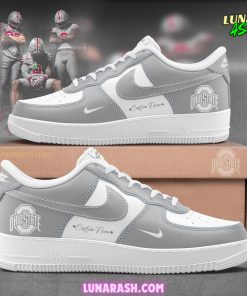 Ohio State Football 2024 Custom Nike Air Force 1 1