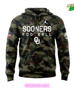 Oklahoma Sooners Military 2024 Limited Camo Hoodie
