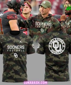 Oklahoma Sooners Military 2024 Limited Camo T-Shirt